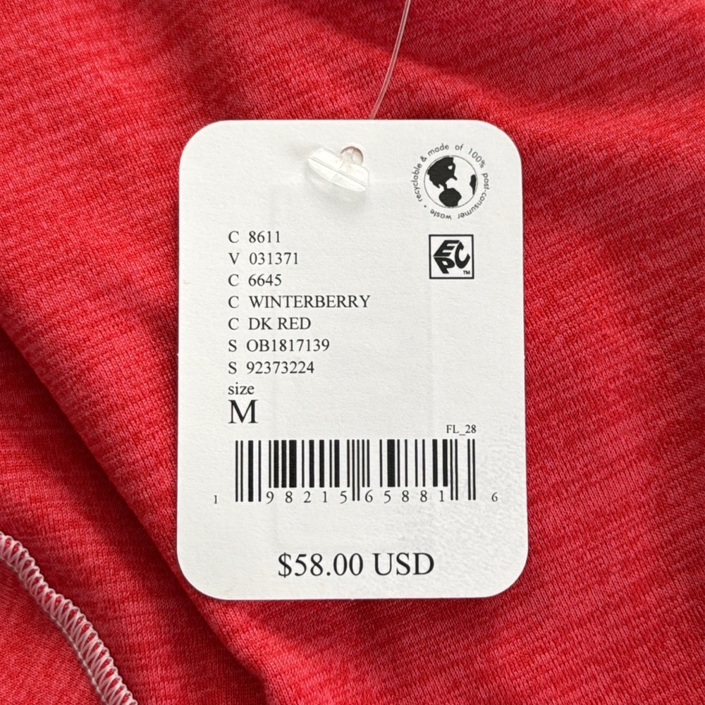 NWT FP Movement Right On Run Long Sleeve Layer |  XS/M | Winterberry - Picture 8 of 8